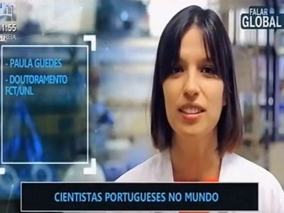 Paula Guedes, a post-doc at CENSE, highlighted at CMTV